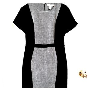 F21 Black Patterned Dress